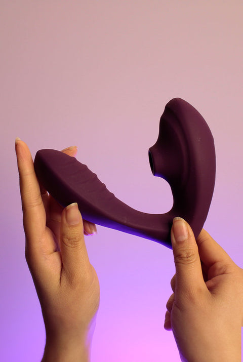 Imparable - Vibrador vaginal y succionador de clítoris