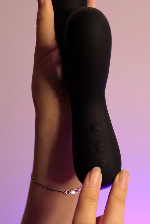 Ding Dong – Vibrador con estimulador de punto g y succionador de clítoris