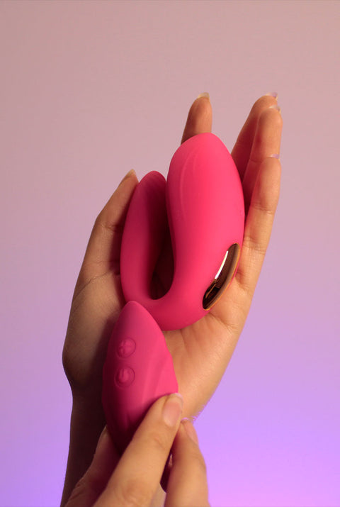 Flexible - Vibrador Doble Penetración Vaginal y Anal