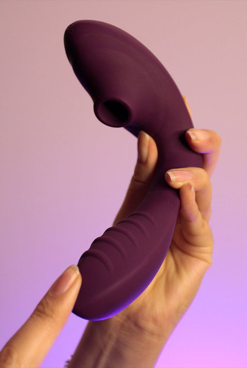 Imparable - Vibrador vaginal y succionador de clítoris